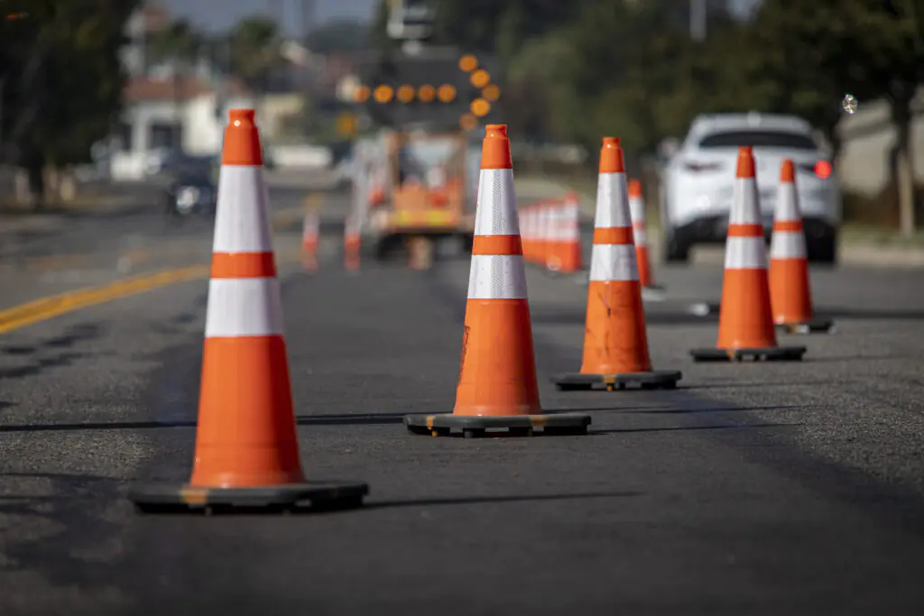 Temporary traffic control plan